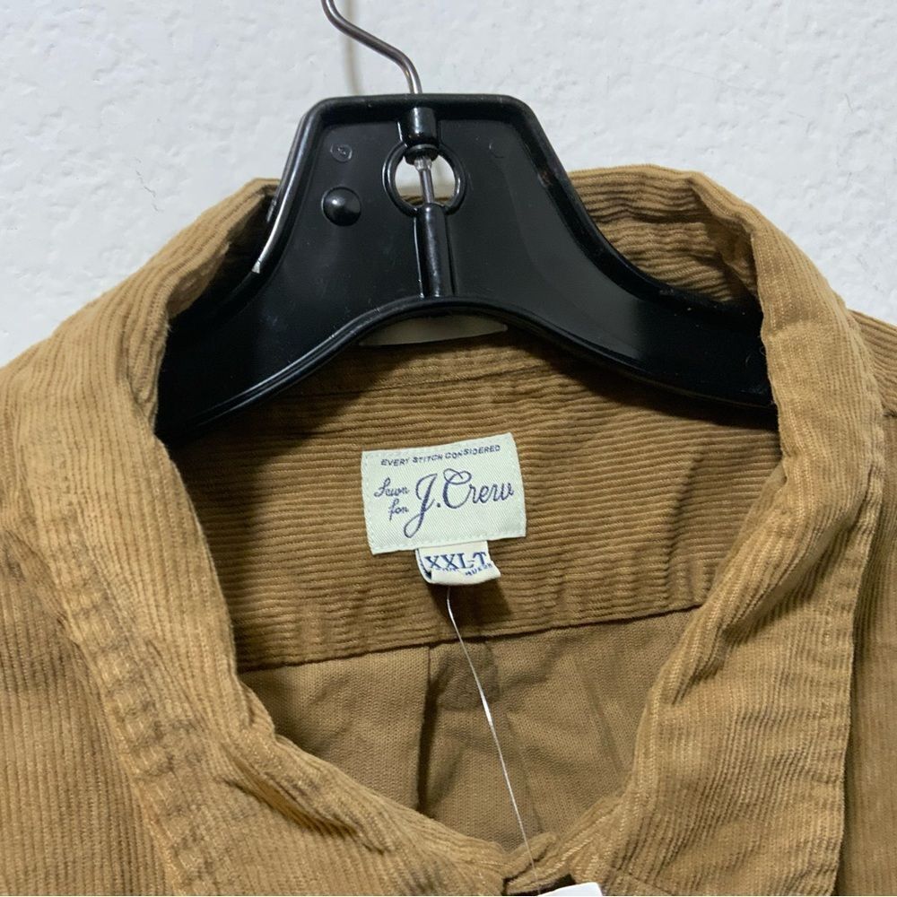 J.Crew Classic Courdoroy Button Down Shirt Long Sleeve XXL NWT - Picture 4 of 9